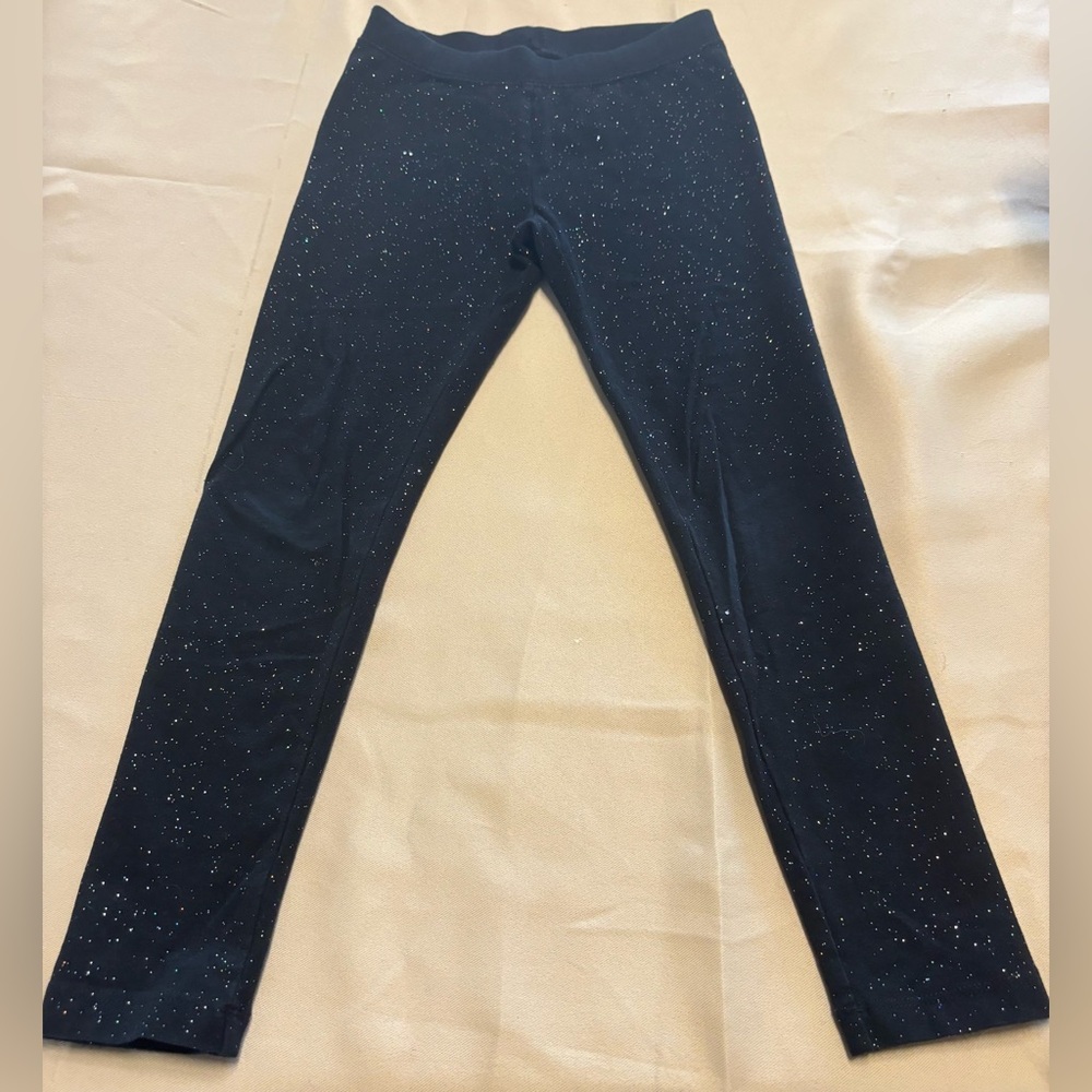 Cat & Jack Black Glitter Leggings‎